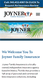 Mobile Screenshot of joynerinsurance.com